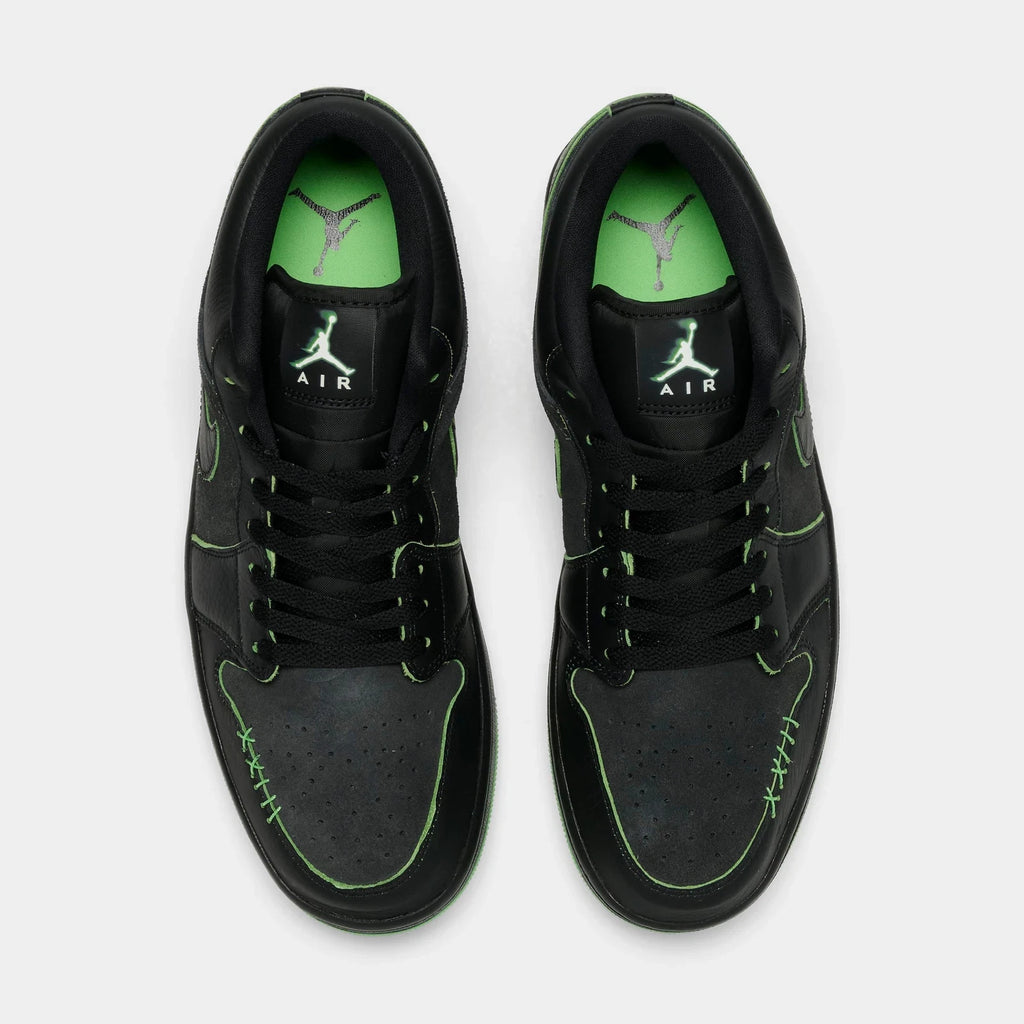 Men's Leather And Suede Low Top Sneakers