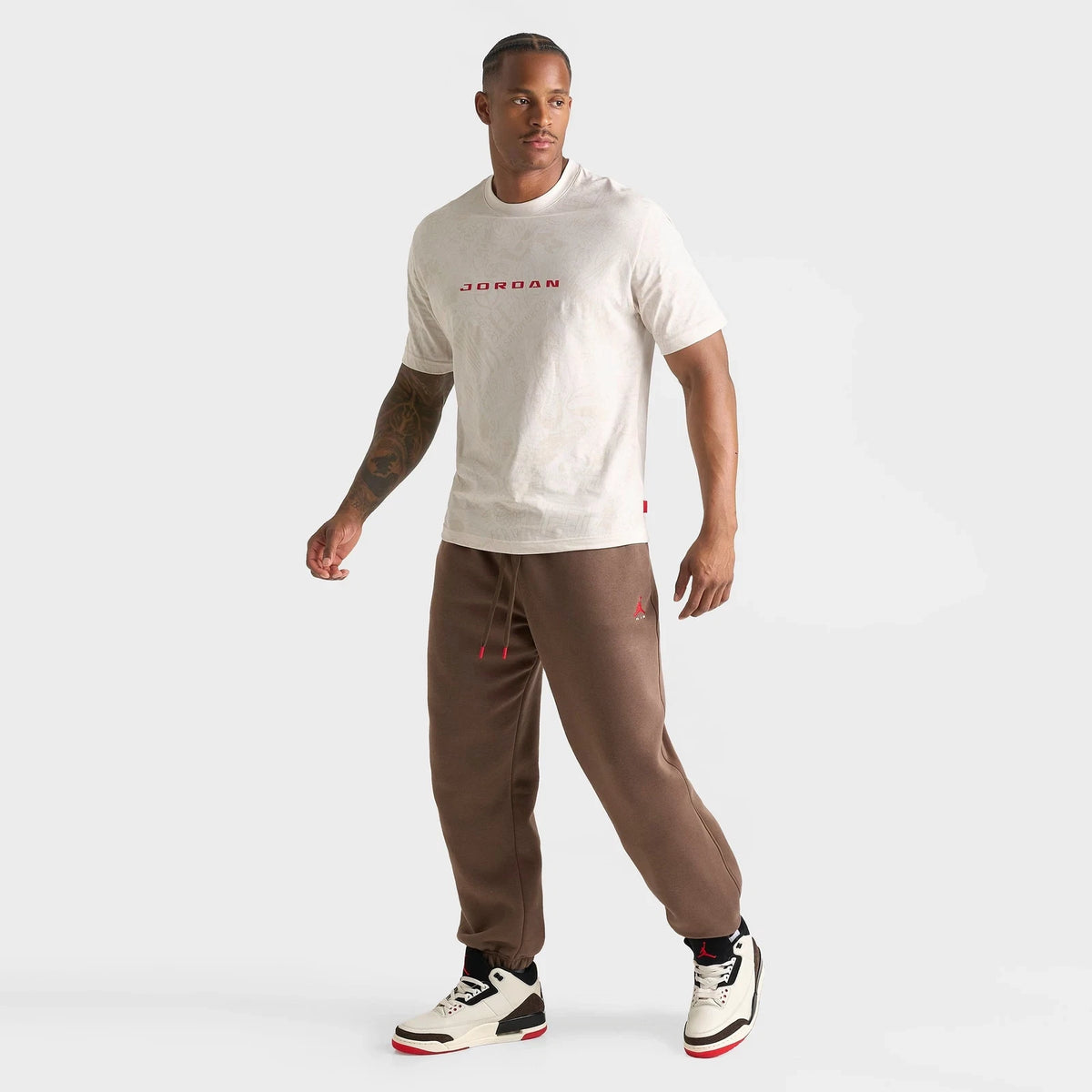 Men's Allover Graphic Cotton T-Shirt