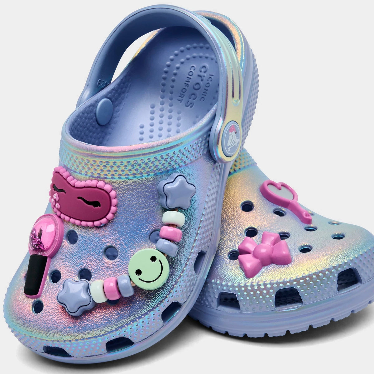 Toddler Glitter Glow Foam Clogs