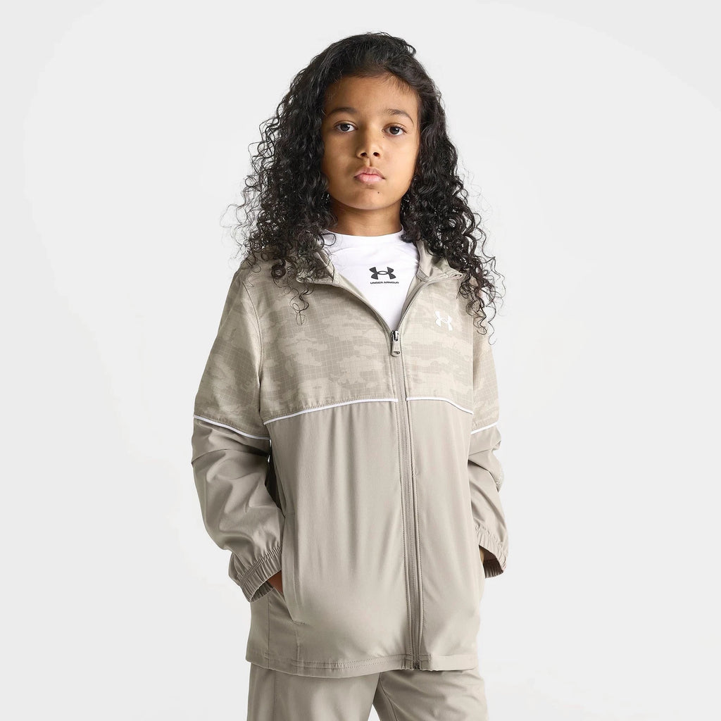 Kids' Printed Full-Zip Woven Jacket