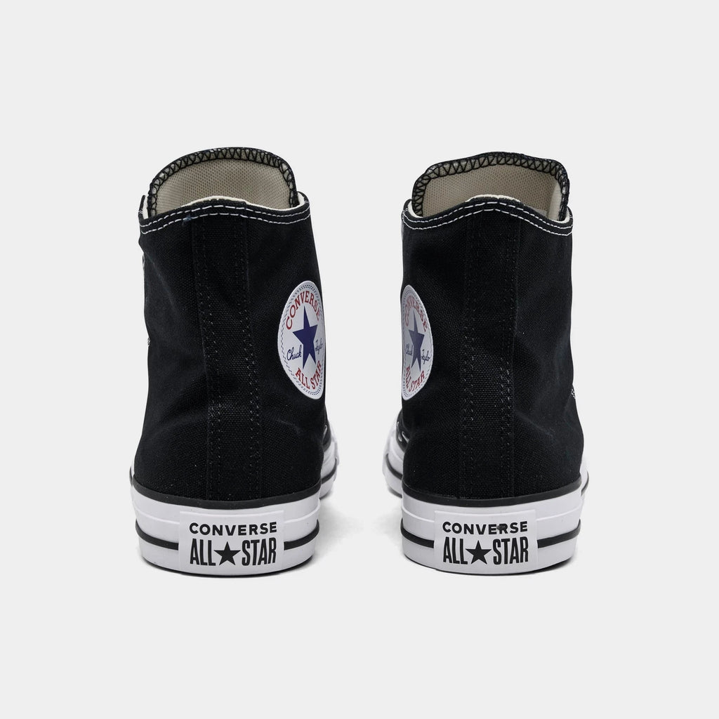 Women's Canvas High Top Sneakers - Black