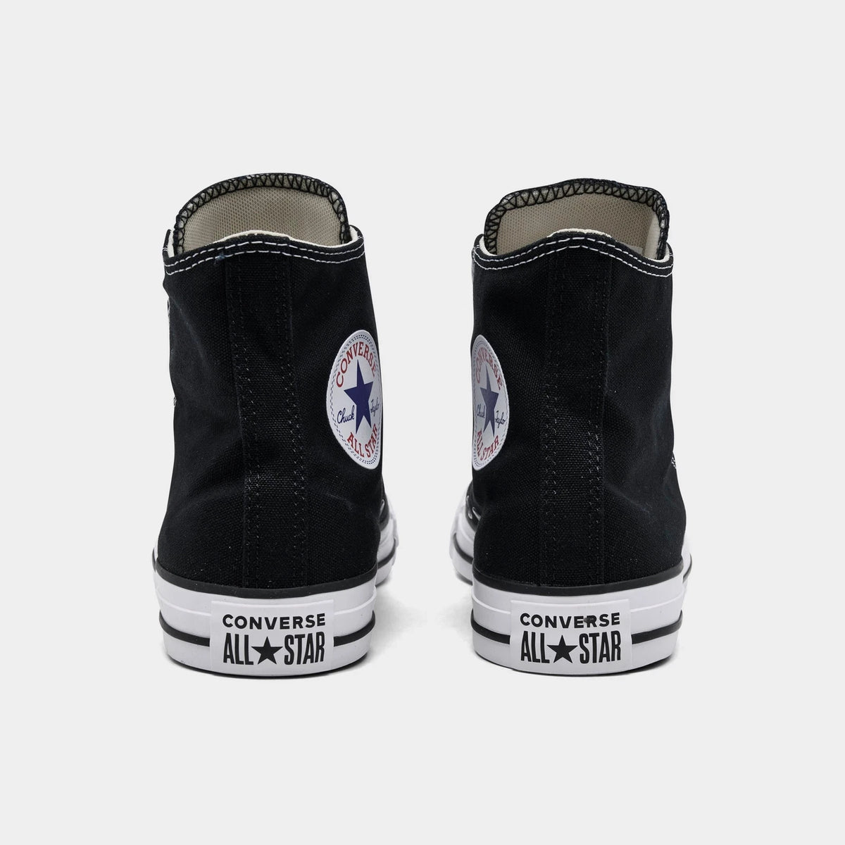 Women's Canvas High Top Sneakers - Black