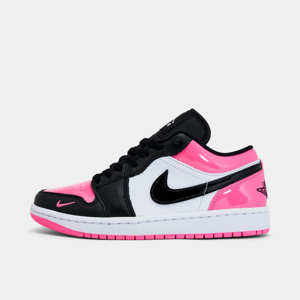 Women's Patent Leather Low-Top Sneakers