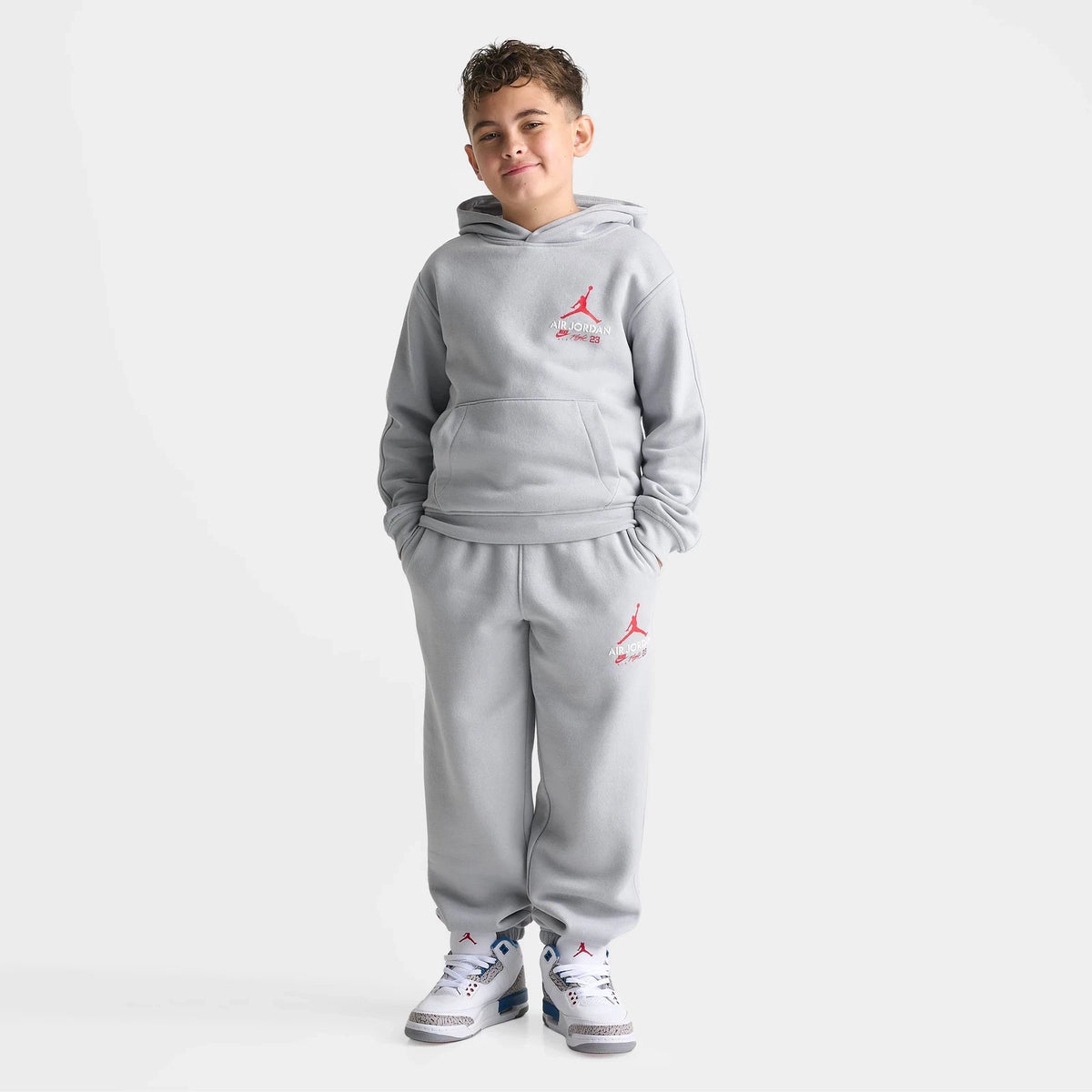Big Kids' Fleece Graphic Jogger Pants