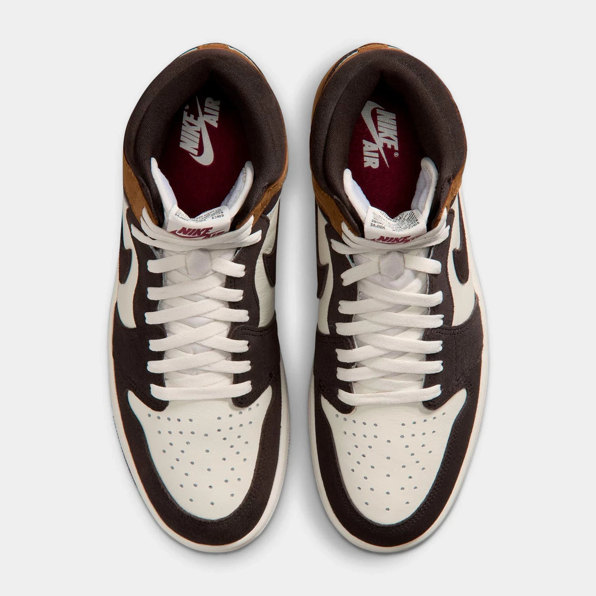 Men's Nubuck High-Top Casual Sneakers