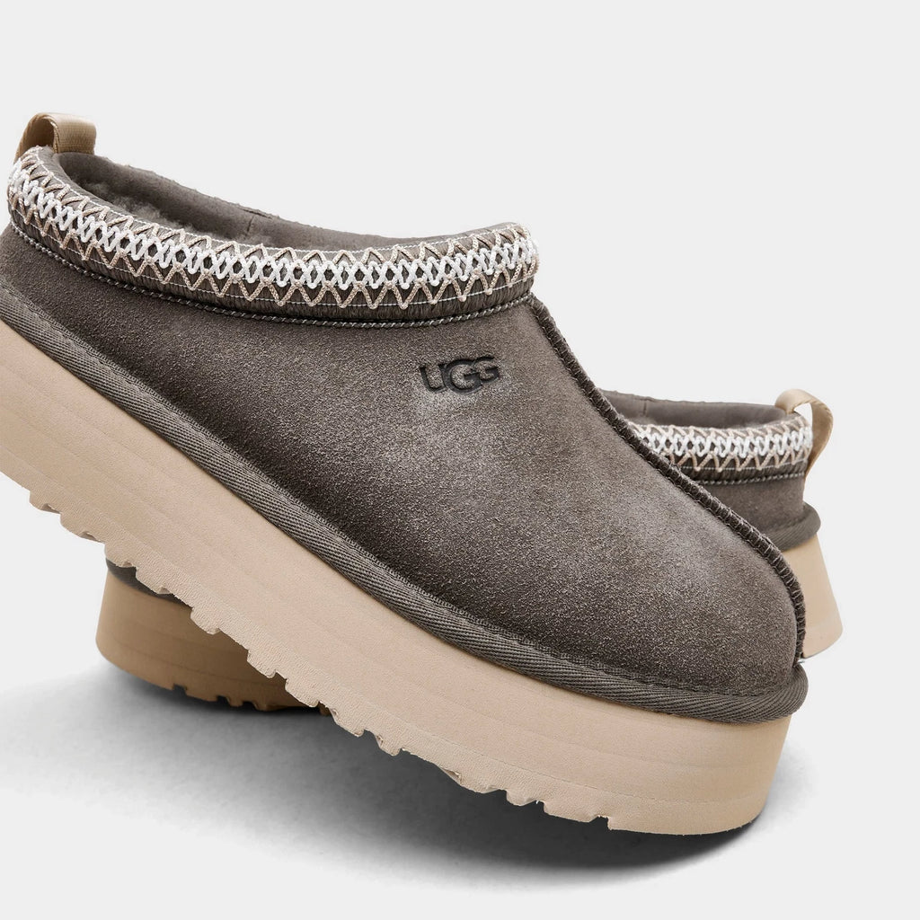 Women's Suede Platform Clogs