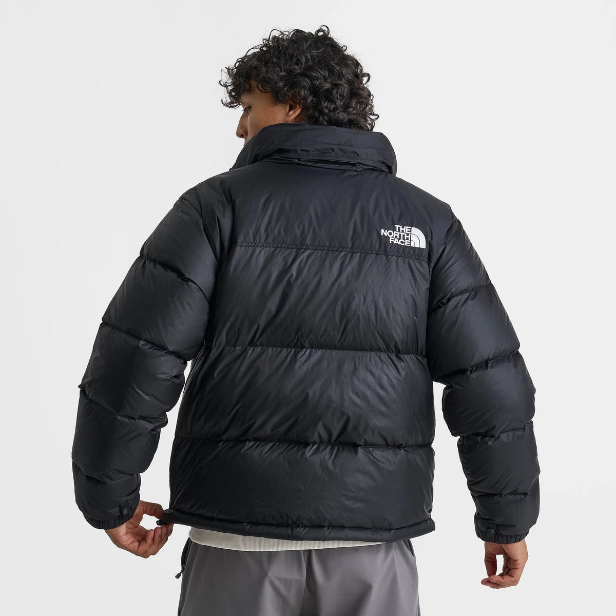 Men's Down Puffer Jacket - Black