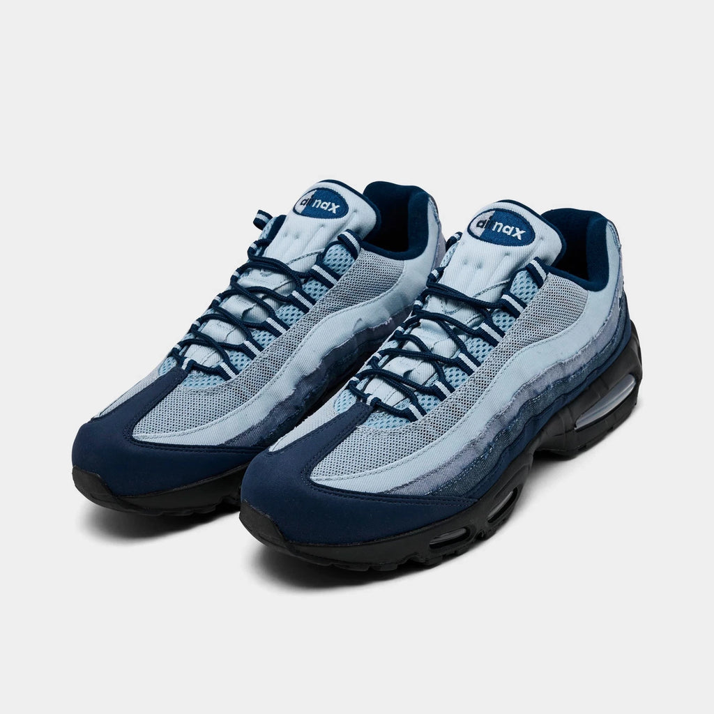 Men's Denim & Synthetic Leather Casual Sneaker