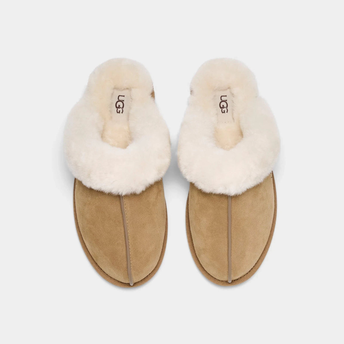 Women's Suede Sheepskin Slide Slipper
