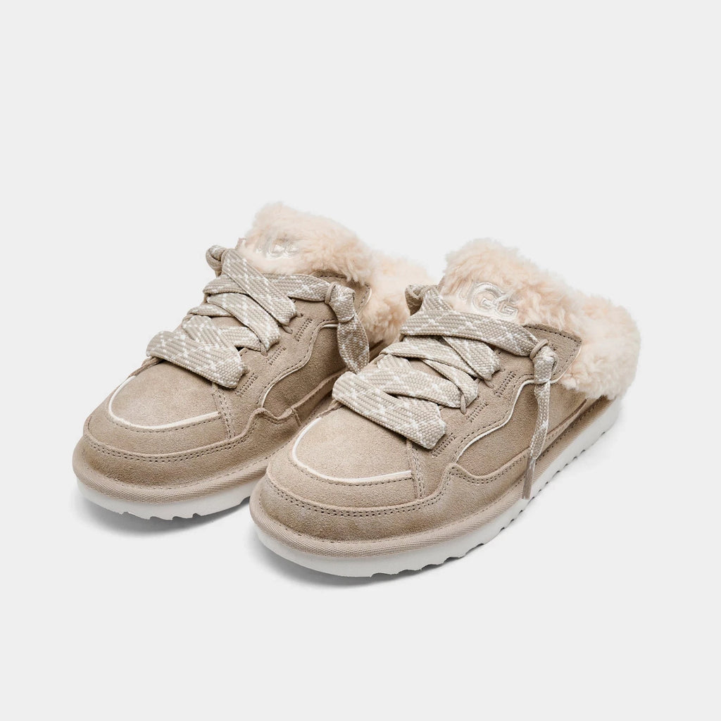 Girls' Suede Mule Sneakers