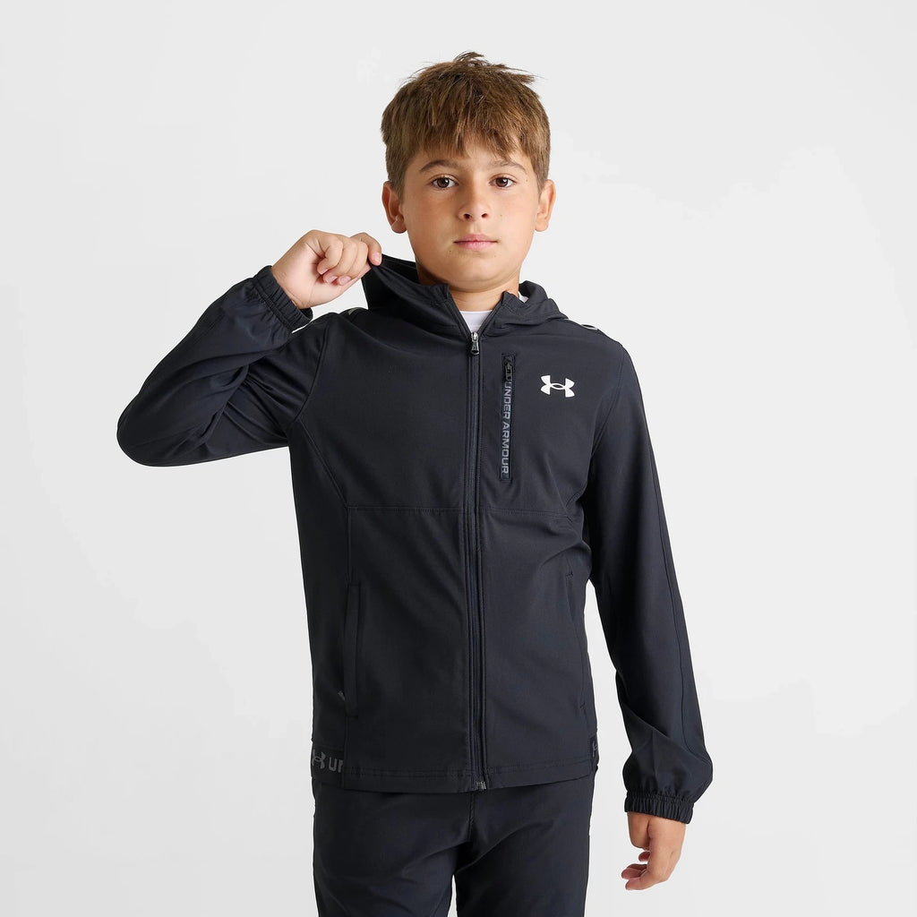 Kids' Water-Repellent Full-Zip Jacket