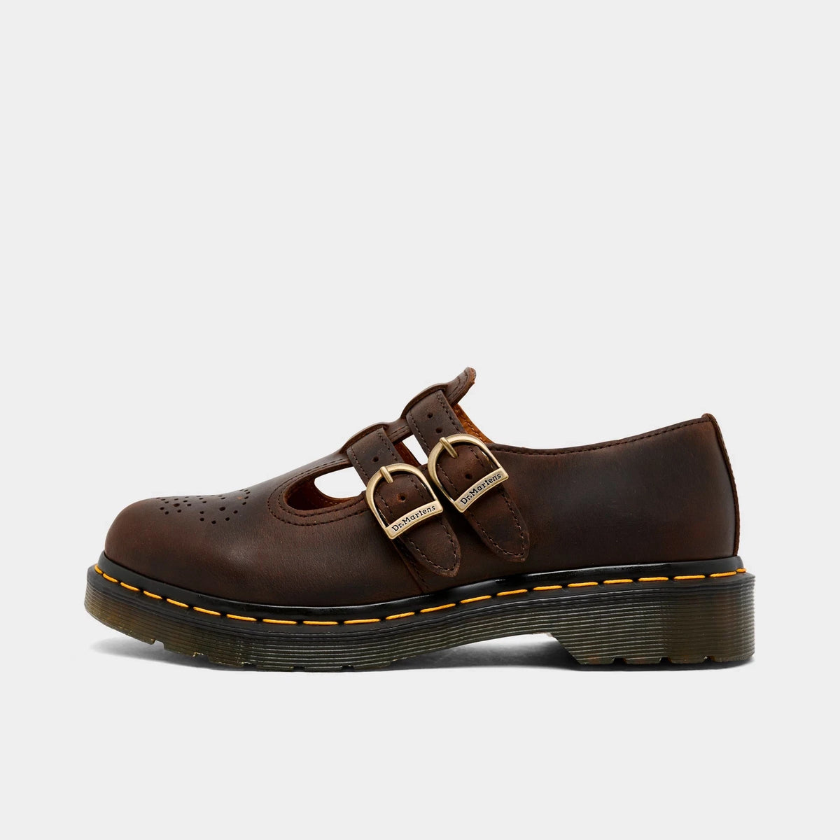 Women's Smooth Leather T-Bar Shoes