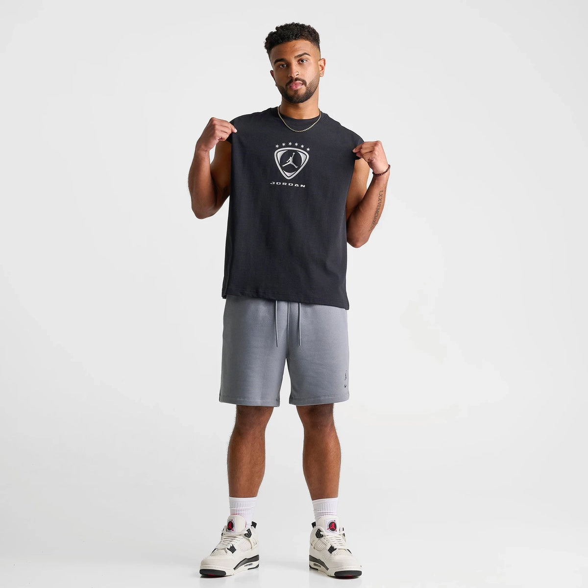 Men's Cotton Sleeveless Training Top
