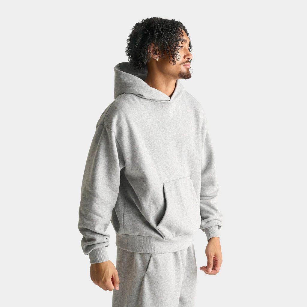 Men's Oversized Fleece Pullover Hoodie