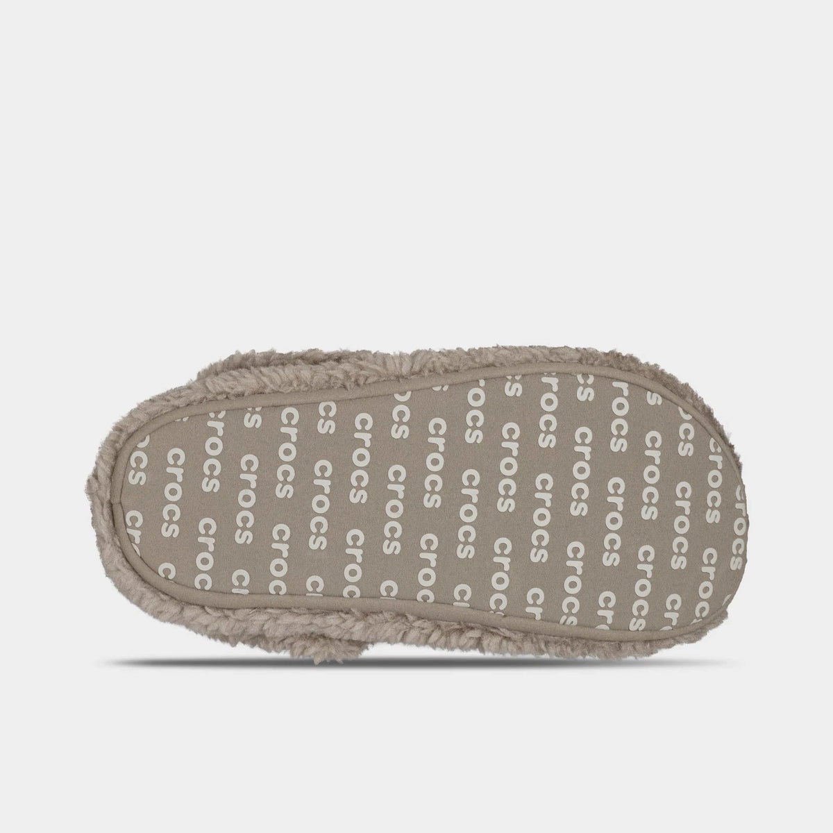 Faux Fur Backstrap Slipper - Cream
