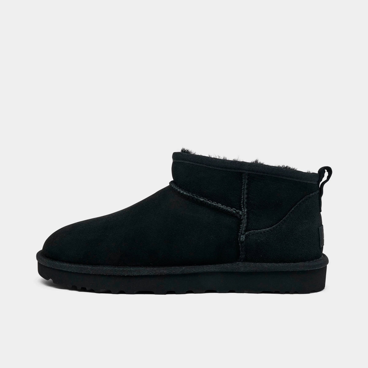 Women's Sheepskin Short Boot - Black