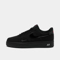 Men's Leather Low Top Sneaker - Black