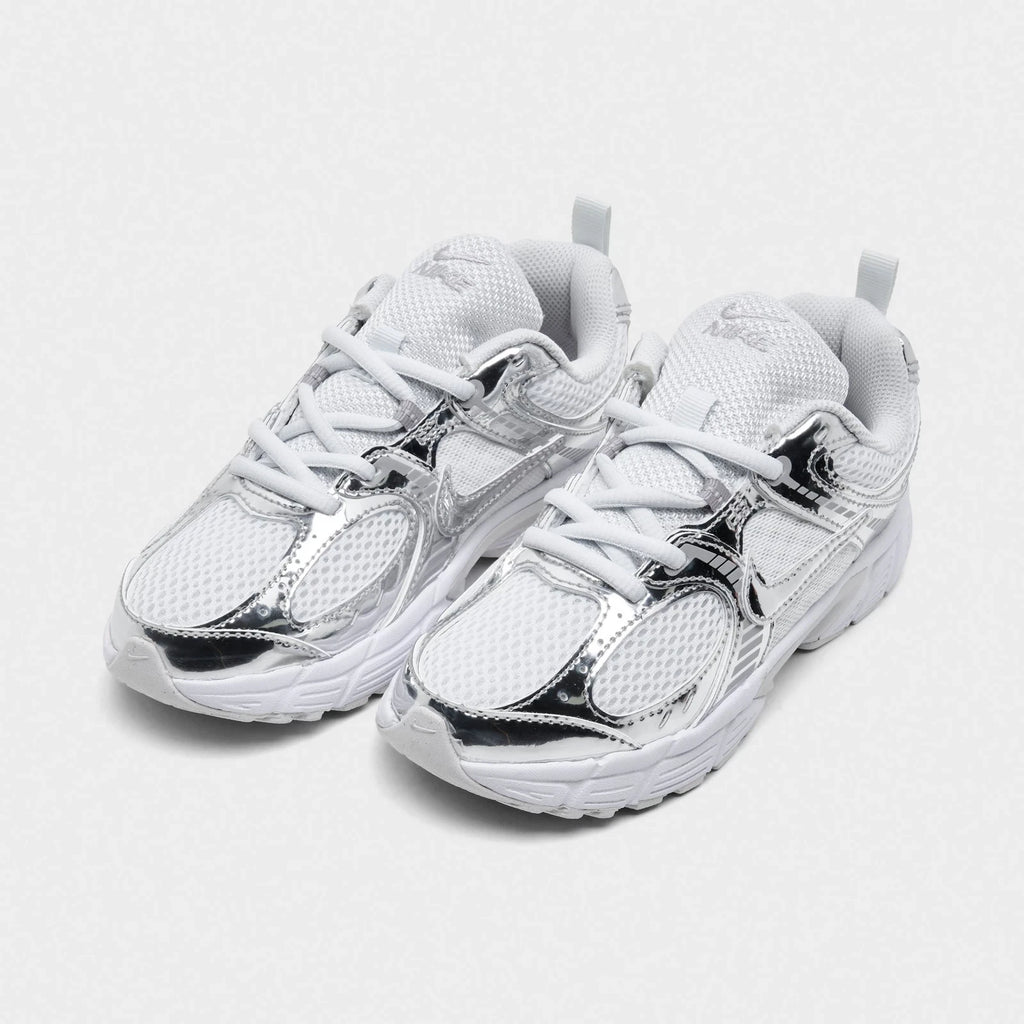 Little Kids' Mesh Stretch-Lace Sneaker - White