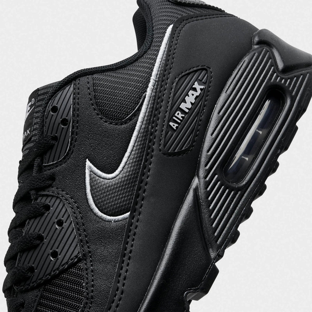 Men's Retro Casual Sneakers - Black