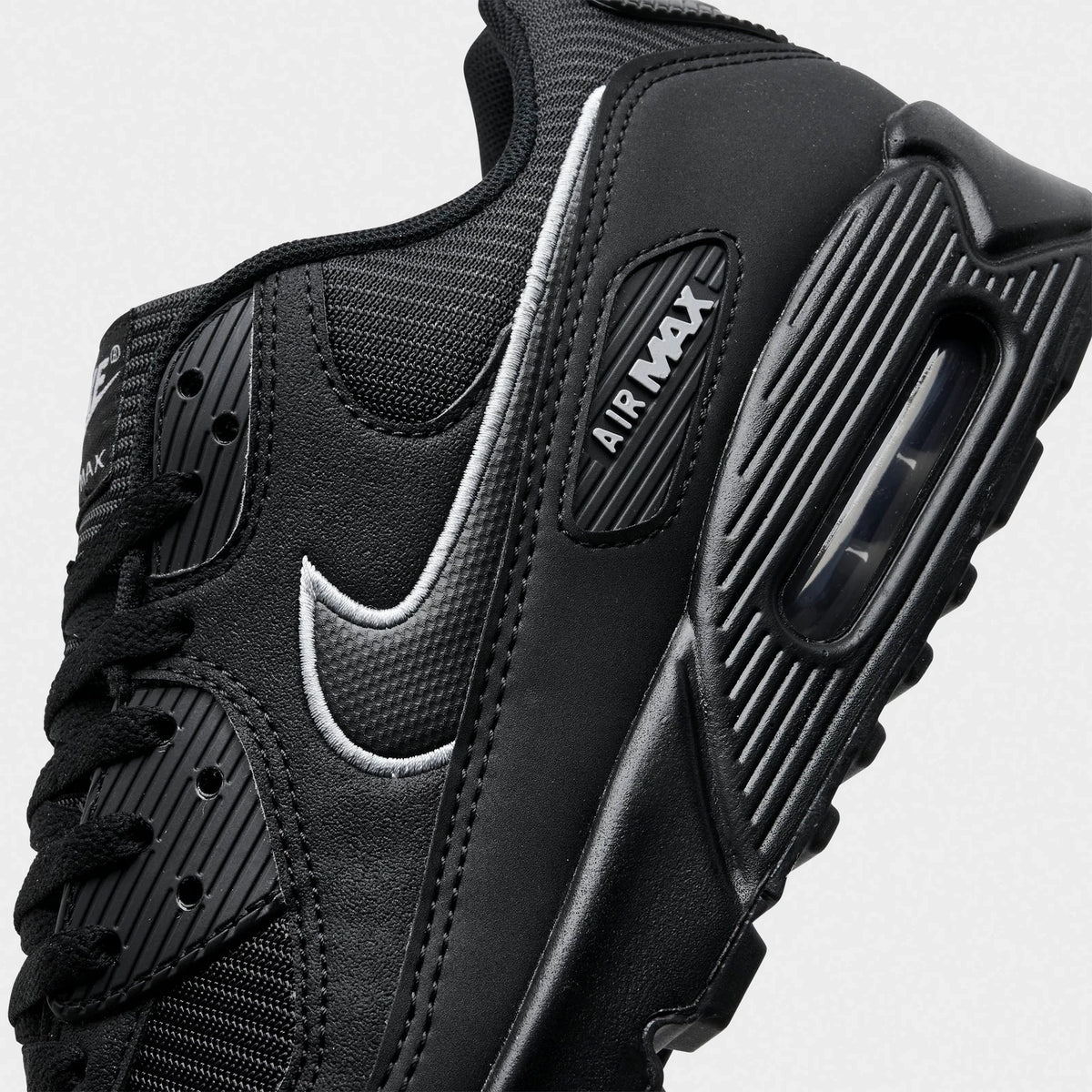 Men's Retro Casual Sneakers - Black