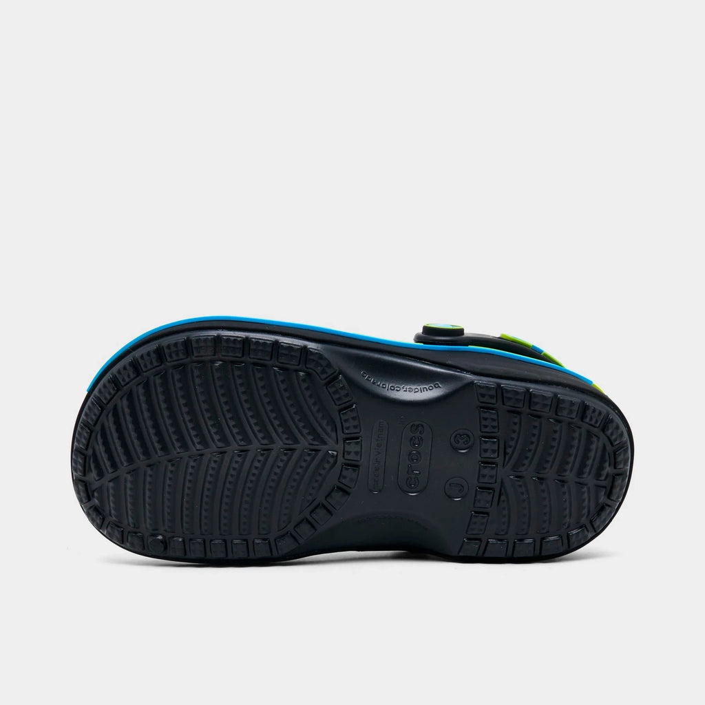 Kids' Glow Gaming Foam Clogs - Black