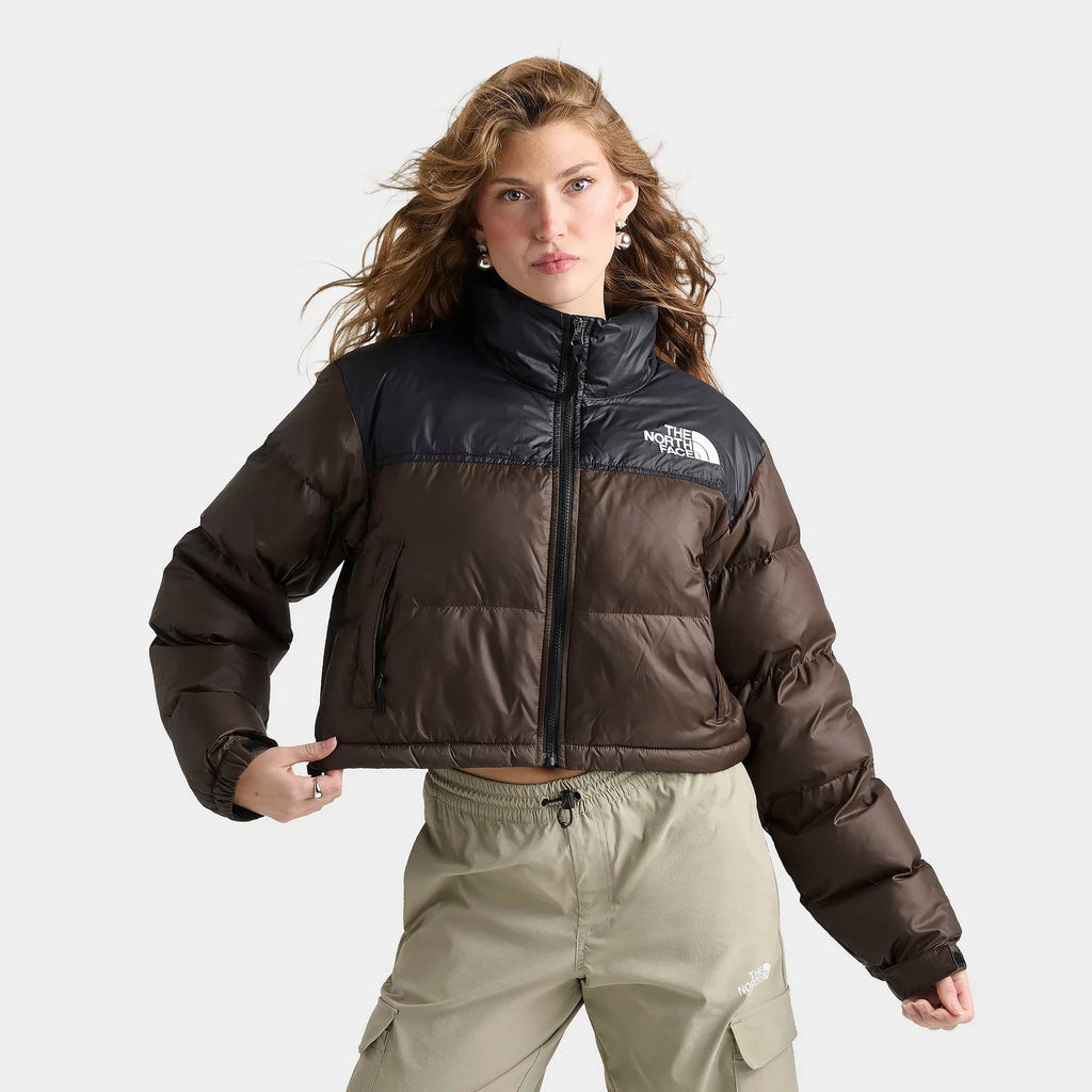 Women's Cropped 700-Fill Down Puffer Jacket