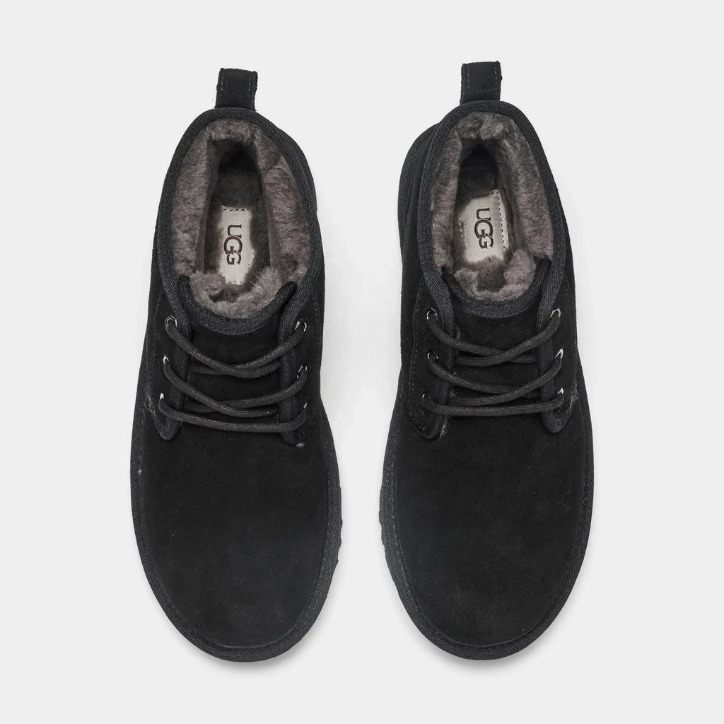 Men's Suede Lace-Up Chukka Boots - Black