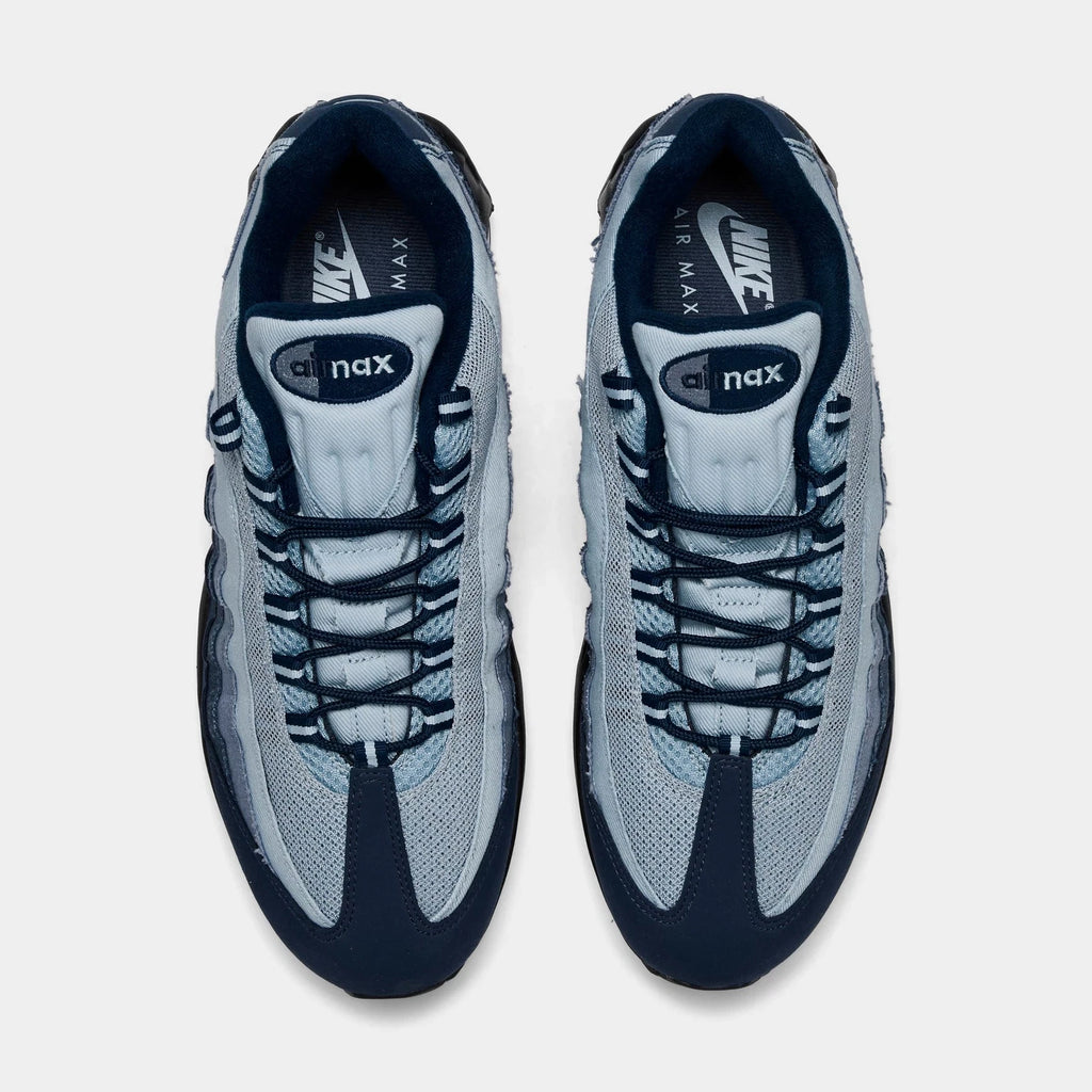 Men's Denim & Synthetic Leather Casual Sneaker