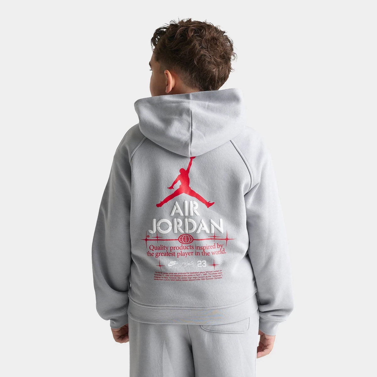 Big Kids' Graphic Fleece Pullover Hoodie