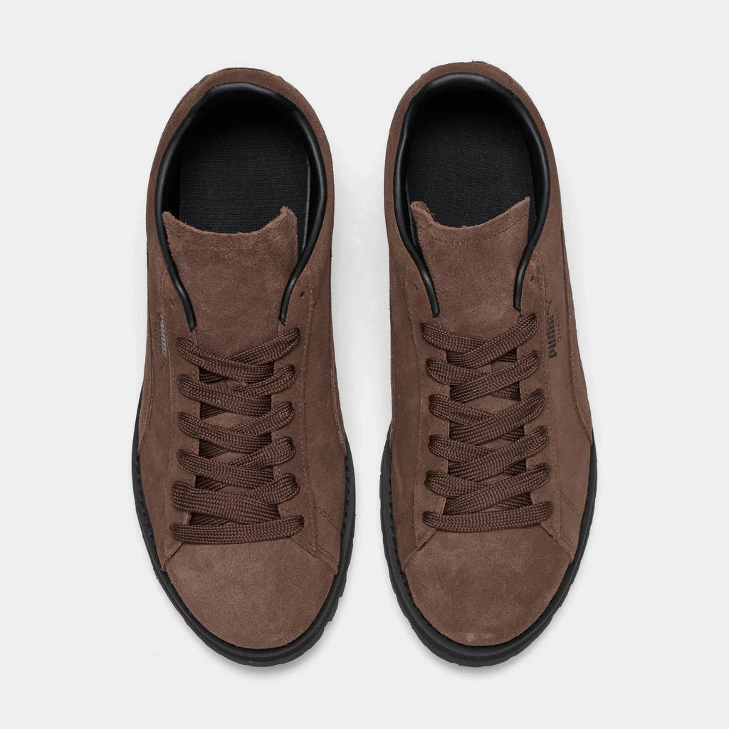 Men's Napped Leather Casual Sneakers