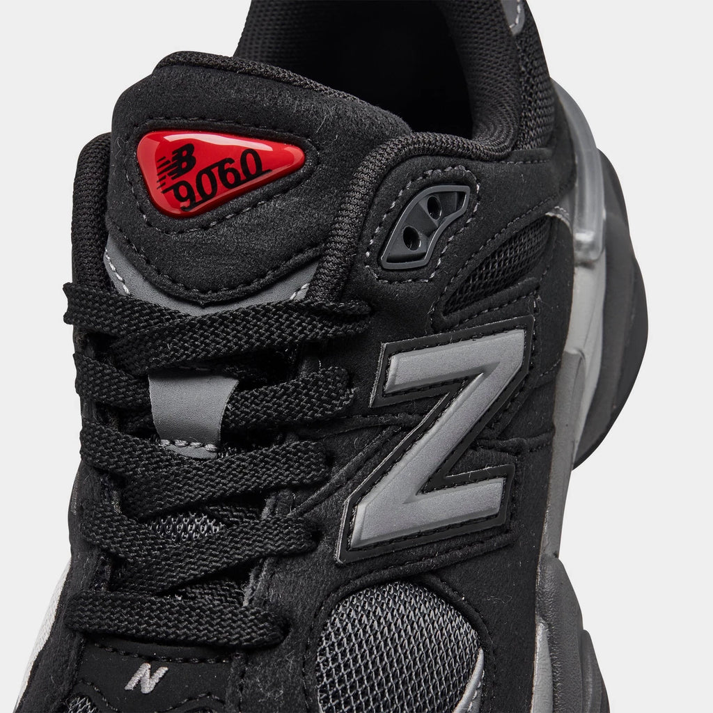 Big Kids' Suede And Mesh Casual Sneakers - Black