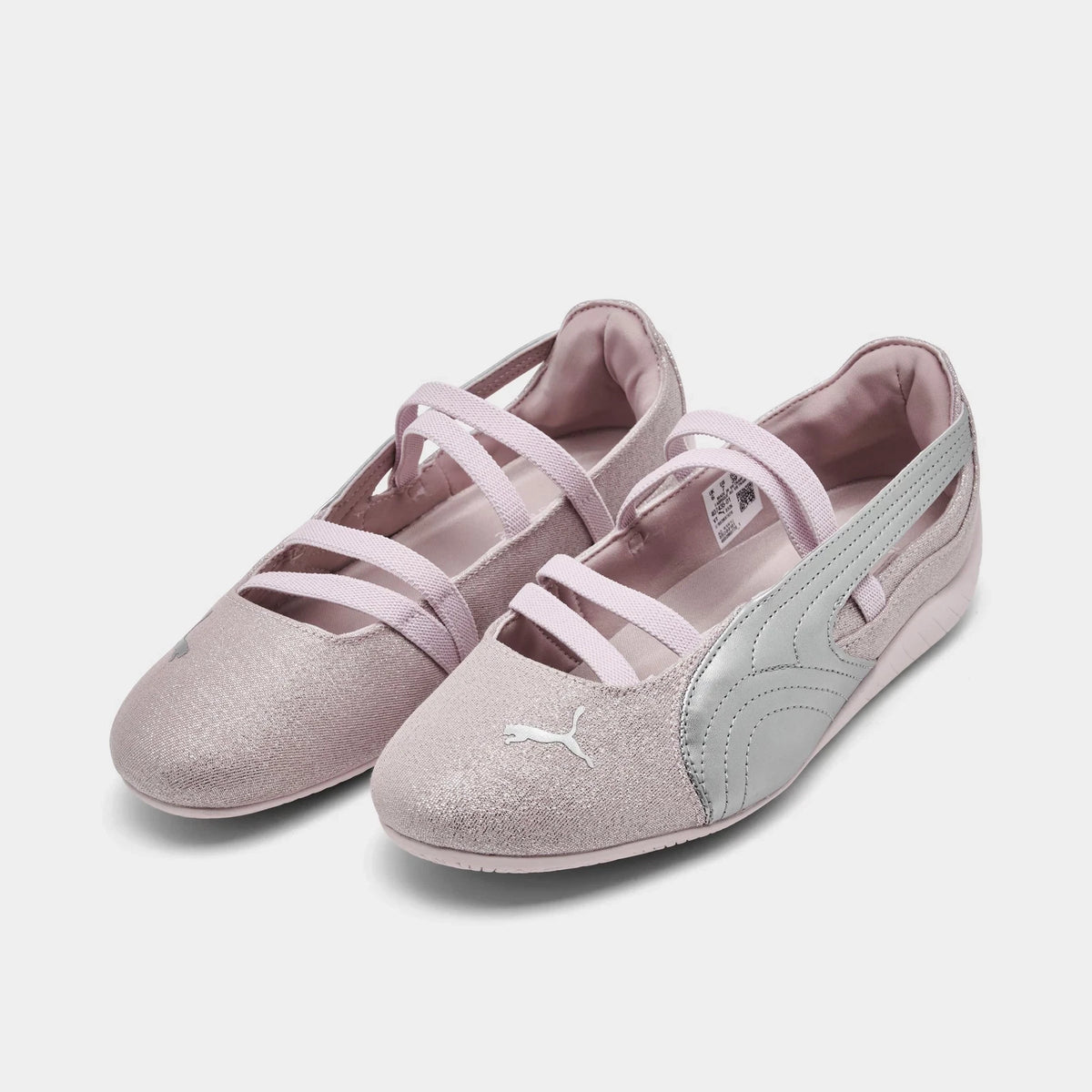 Girls' Metallic Ballet-Inspired Shoes