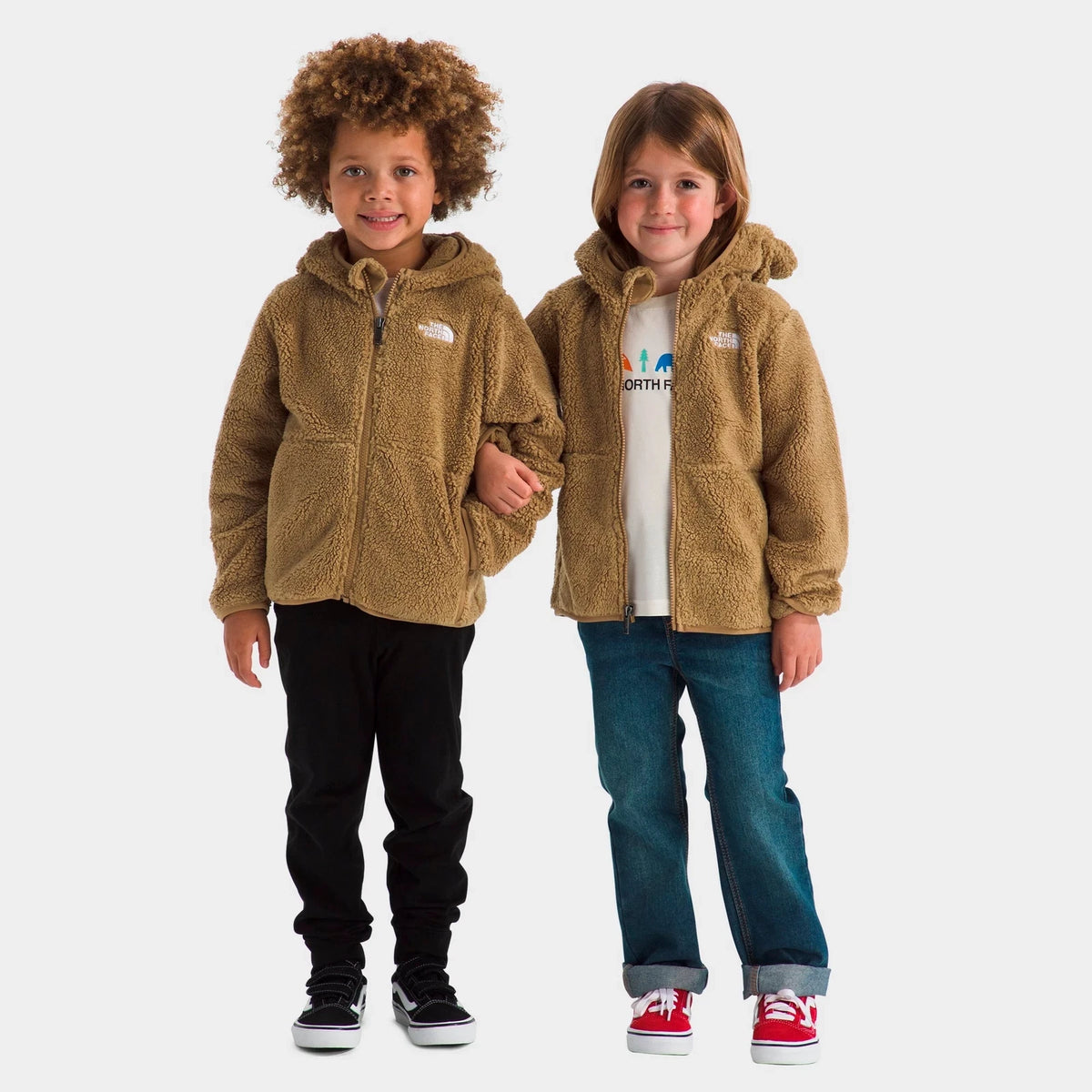 Toddler Fleece Hoodie With Bear Ears