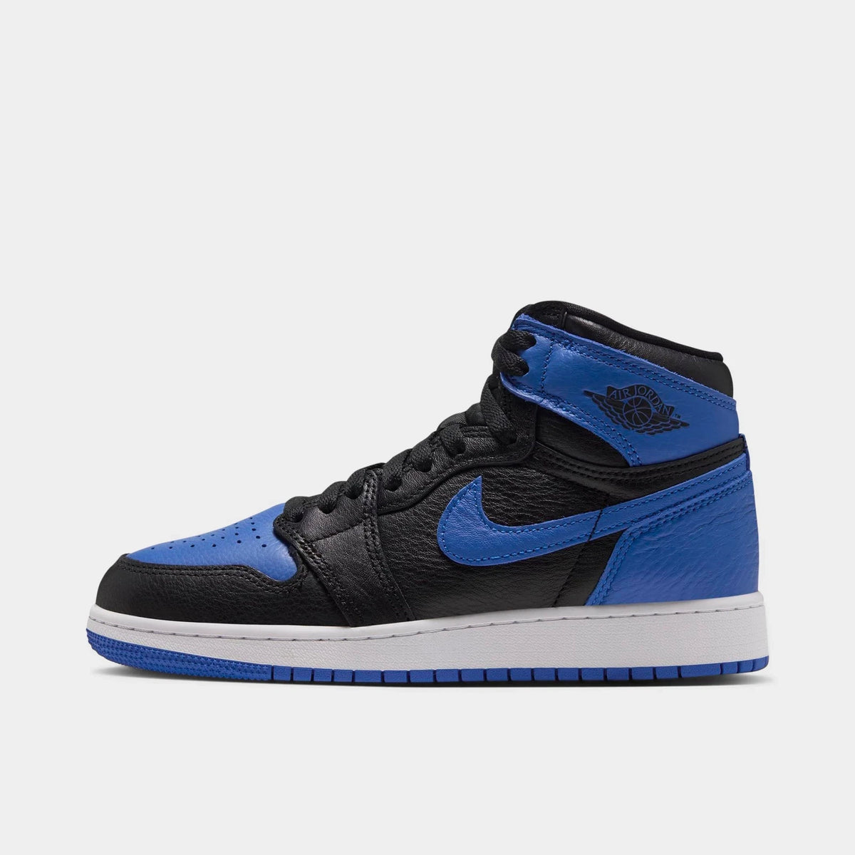 Big Kids' High Top Leather Casual Sneakers