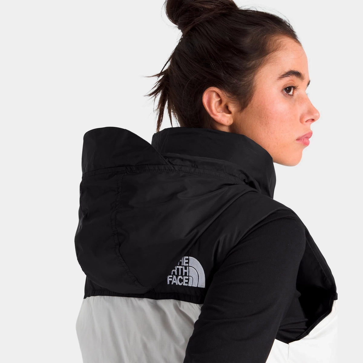 Women's Down Full-Zip Hooded Vest