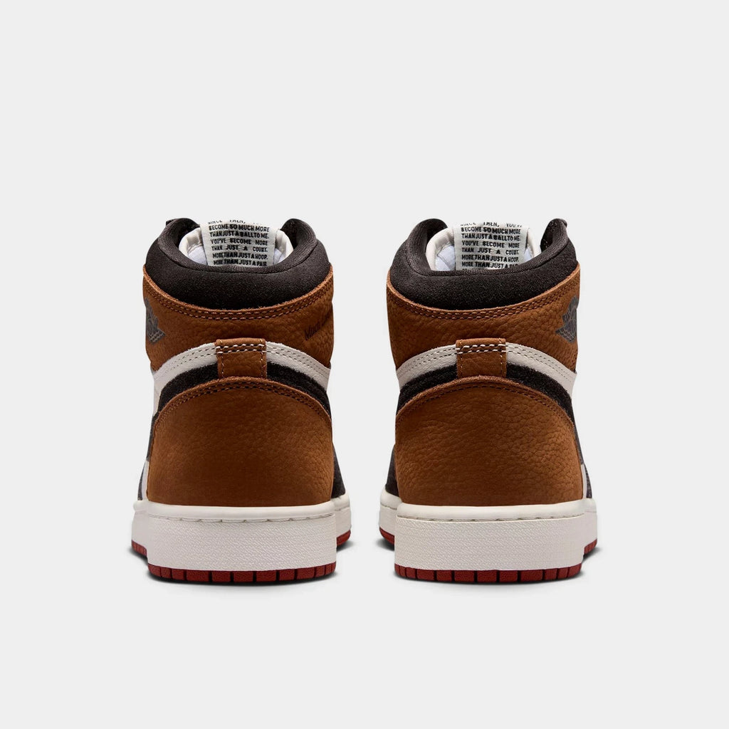 Big Kids' Nubuck And Suede High Top Sneakers