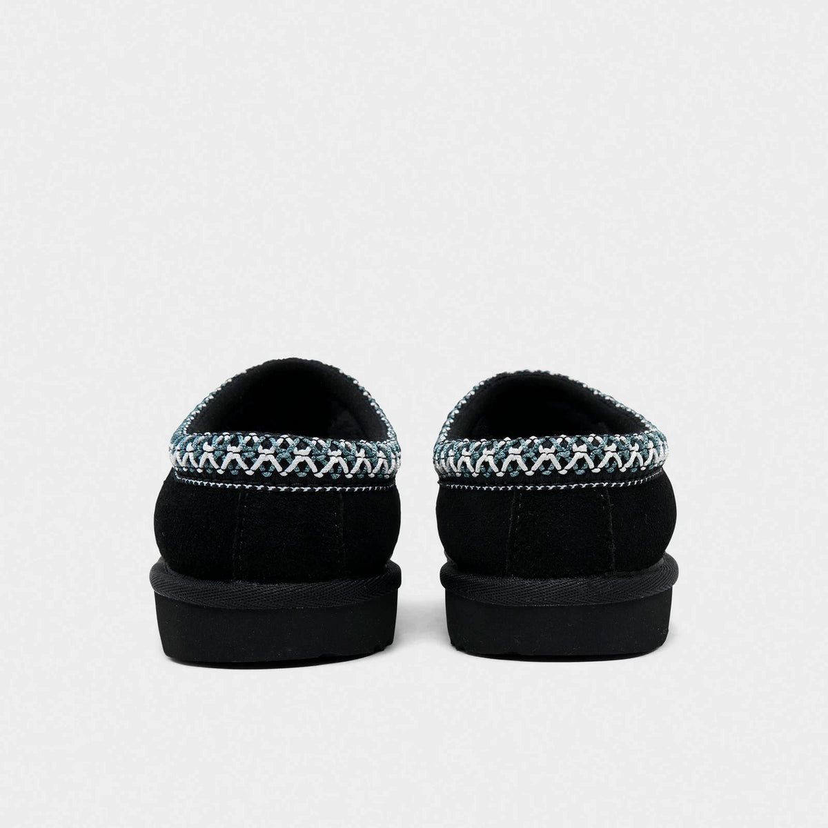 Kids' Suede Wool Blend Slippers