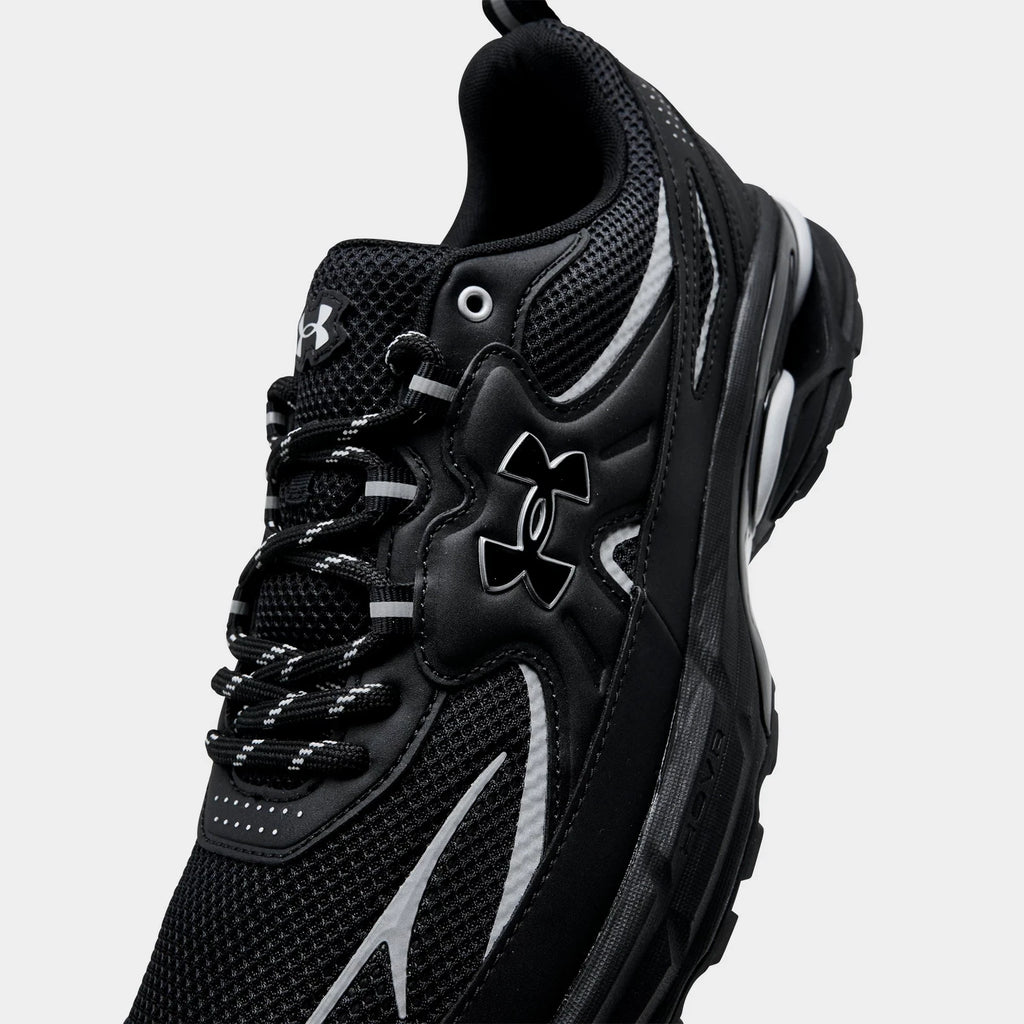 Men's Mesh Casual Sneakers - Black