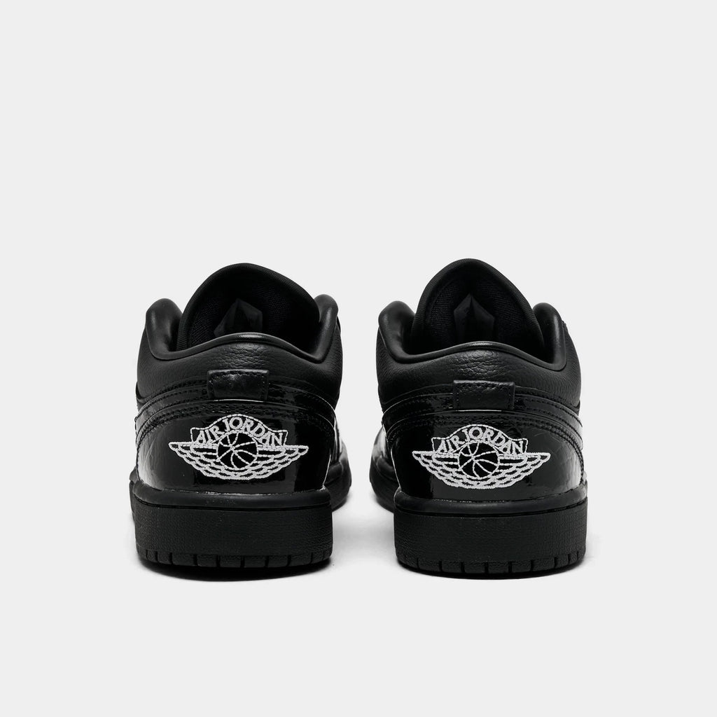 Women's Croc-Embossed Leather Low Sneakers