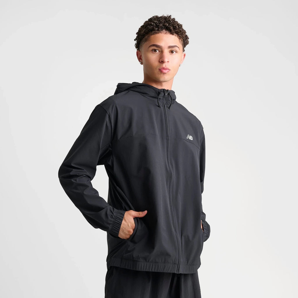 Men's Recycled Woven Full-Zip Jacket