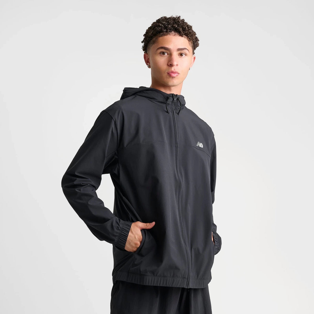Men's Recycled Woven Full-Zip Jacket