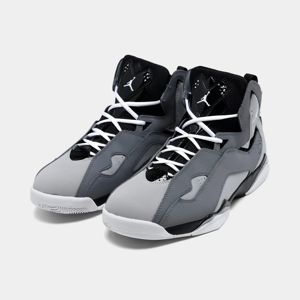 Men's Leather Basketball Shoes - Black