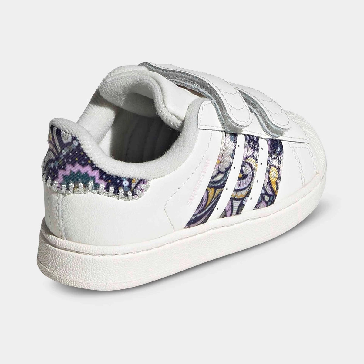 Toddler Girls' Floral Hook-And-Loop Sneakers