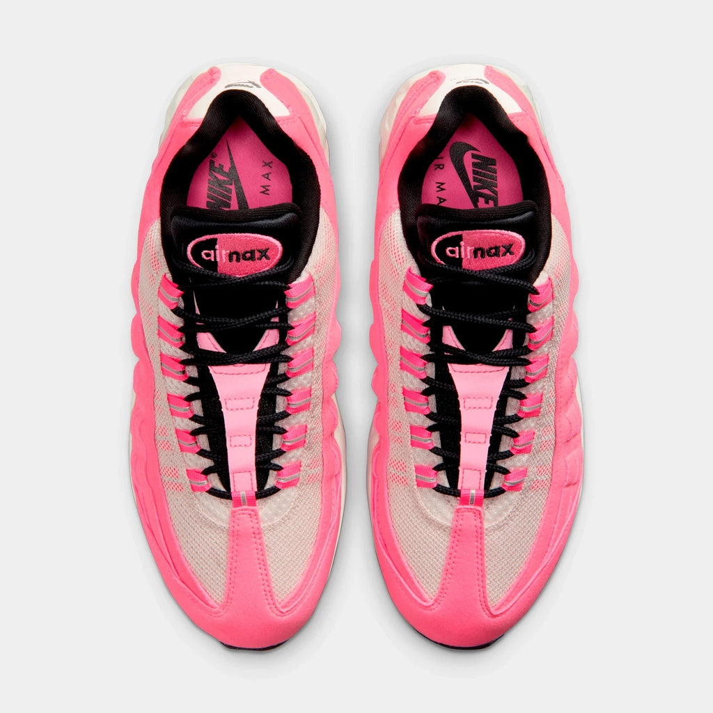 Women's Mixed-Material Casual Sneakers - Pink