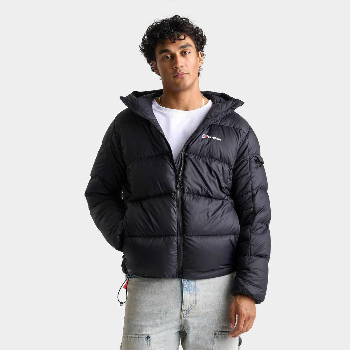 Men's Down Insulated Hooded Puffer Jacket