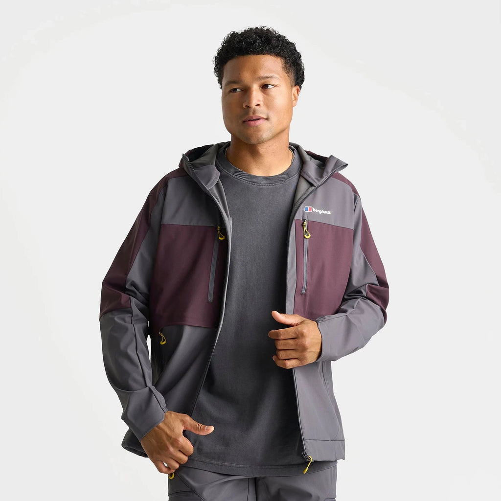 Men's Waterproof Hooded Softshell Jacket
