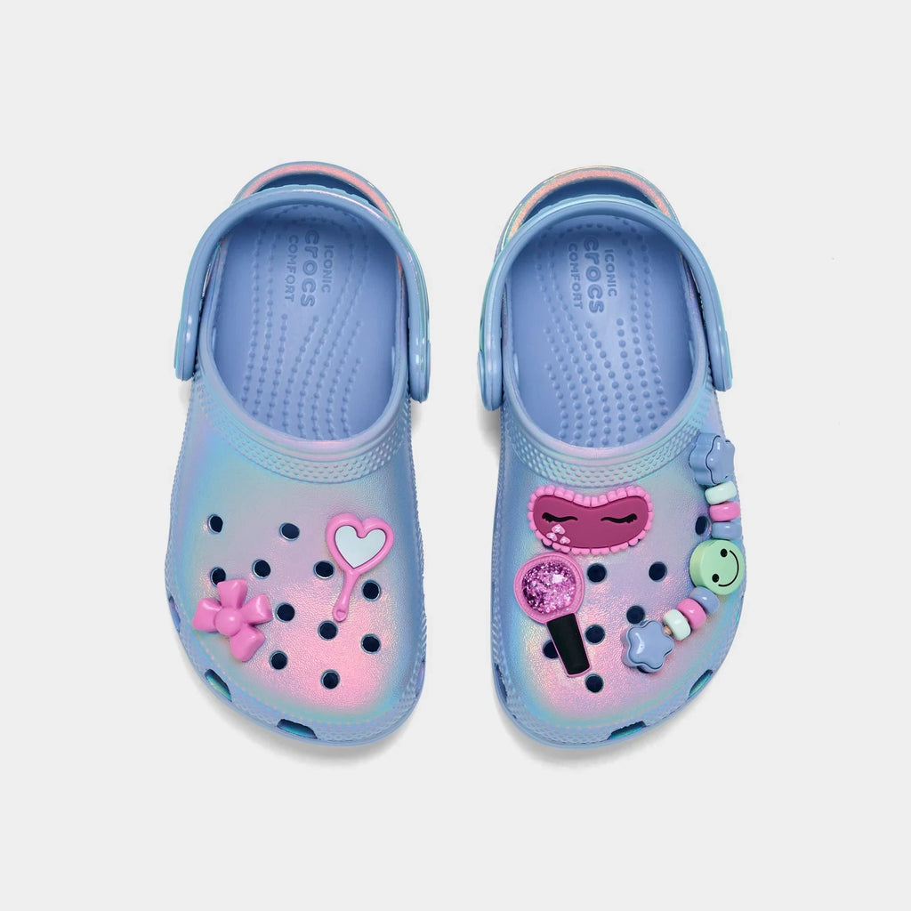 Toddler Glitter Glow Foam Clogs