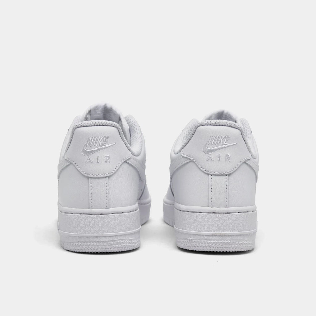Women's Leather Low Top Sneaker - White