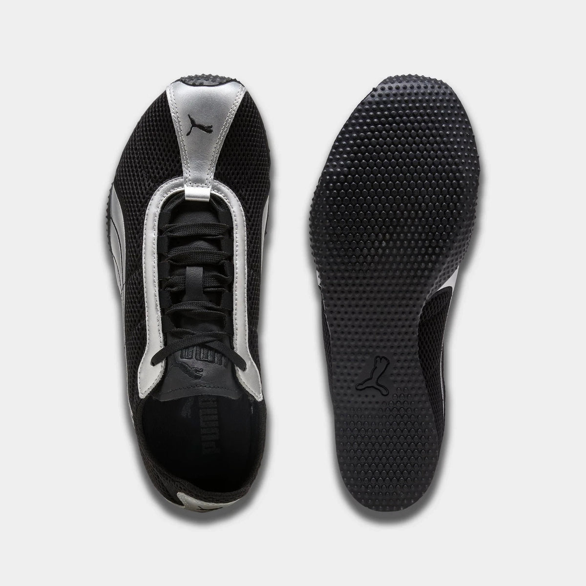 Men's Mesh Low-Top Sneakers - Silver