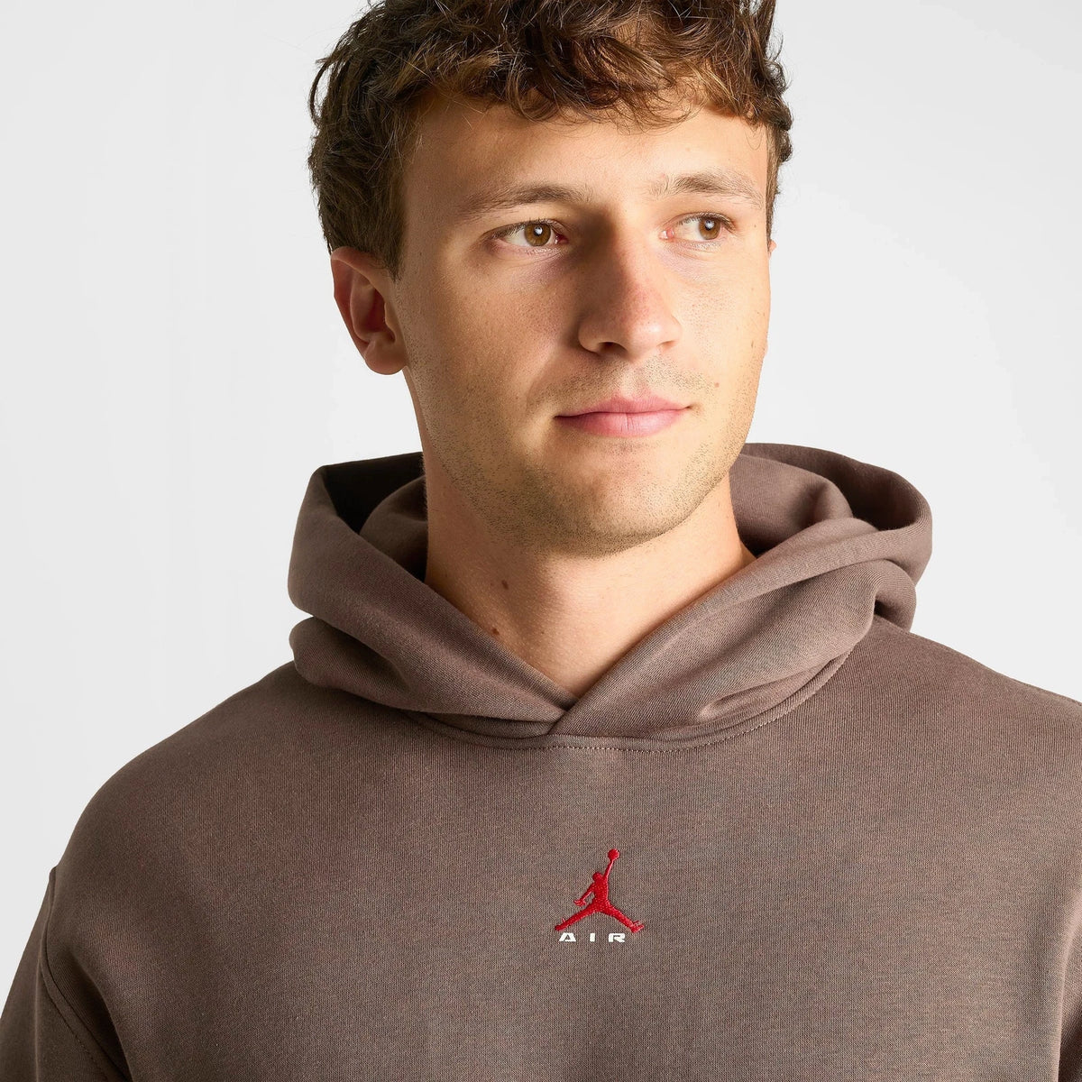 Men's Cotton-Blend Fleece Pullover Hoodie